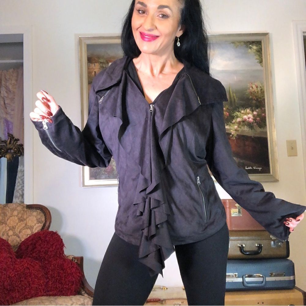 LYS lined shade feeling blazer jacket